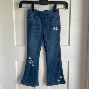 Girls Rainbow Jeans